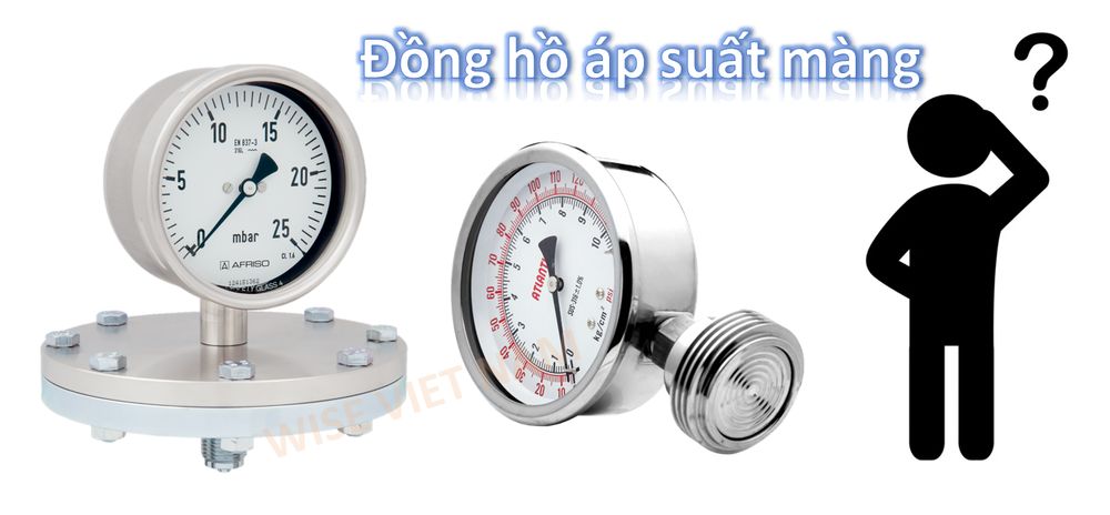 Đồng hồ áp suất màng 1