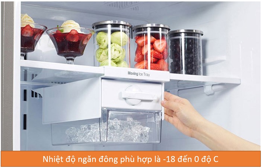 Nhiệt độ ngăn đông tủ lạnh bao nhiêu là vừa