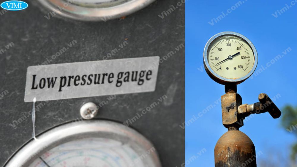 đồng hồ đo áp suất thấp